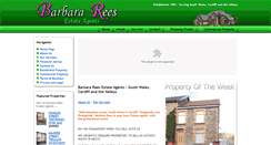 Desktop Screenshot of barbararees.com