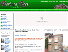 Tablet Screenshot of barbararees.com